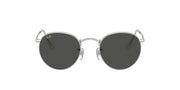 Ray-Ban Metal Glasses RB3447 Sunglasses - Silver/Dark Grey / 53 mm - 8056597365178