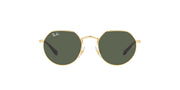 Ray-Ban Junior Jack RJ9565S Sunglasses - Gold/Dark Green / 47 mm - 8056597732406