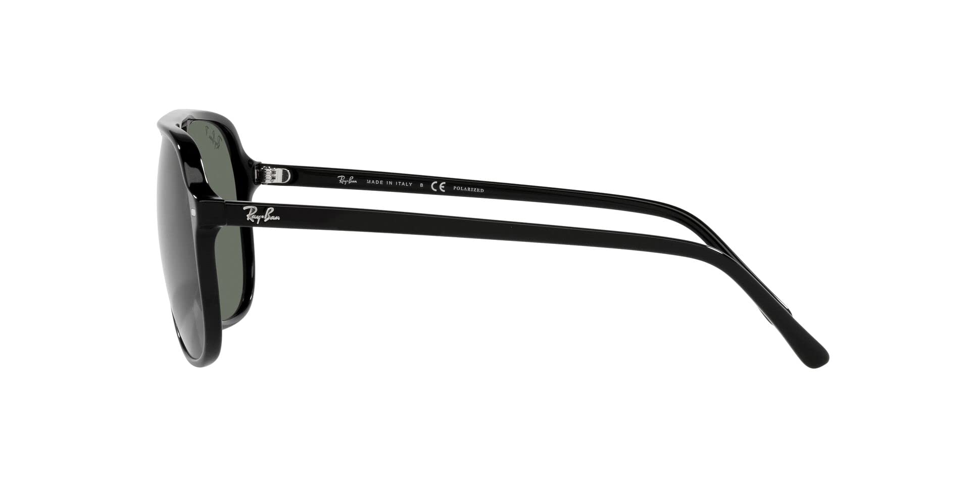 Ray-Ban Bill RB2198 Sunglasses - Black/Polarized Green / 60 mm - 8056597529723 - Additional Image 3