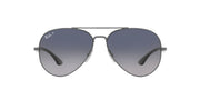 Ray-Ban Aviator RB3675 Sunglasses - Gunmetal/Blue Gradient Blue Polarized / 58 mm - X0031ERQFP - Additional Image 1