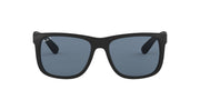 Ray-Ban Justin RB4165 Sunglasses - Rubber Black / Dark Blue / Small - 8053672508147