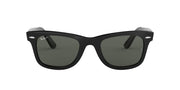 Ray-Ban Original Wayfarer Low Bridge Fit RB2140F Sunglasses - Black/G-15 Green Polarized / 54 mm - 8053672058666