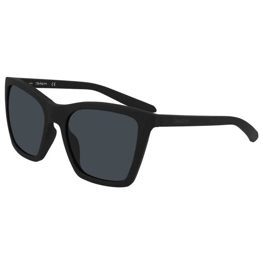Dragon Alliance Dragon MAK Square Sunglasses - Matte Black With Smoke Lens / One Size - X003ORWO1F