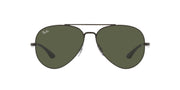 Ray-Ban Aviator RB3675 Sunglasses - Black/Green / 58 mm - 8056597432177