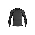XCEL Xcel Mens Scout Perforated Neoprene Long Sleeve 1.5/0.5mm Wetsuit Top - Jet Black / Small