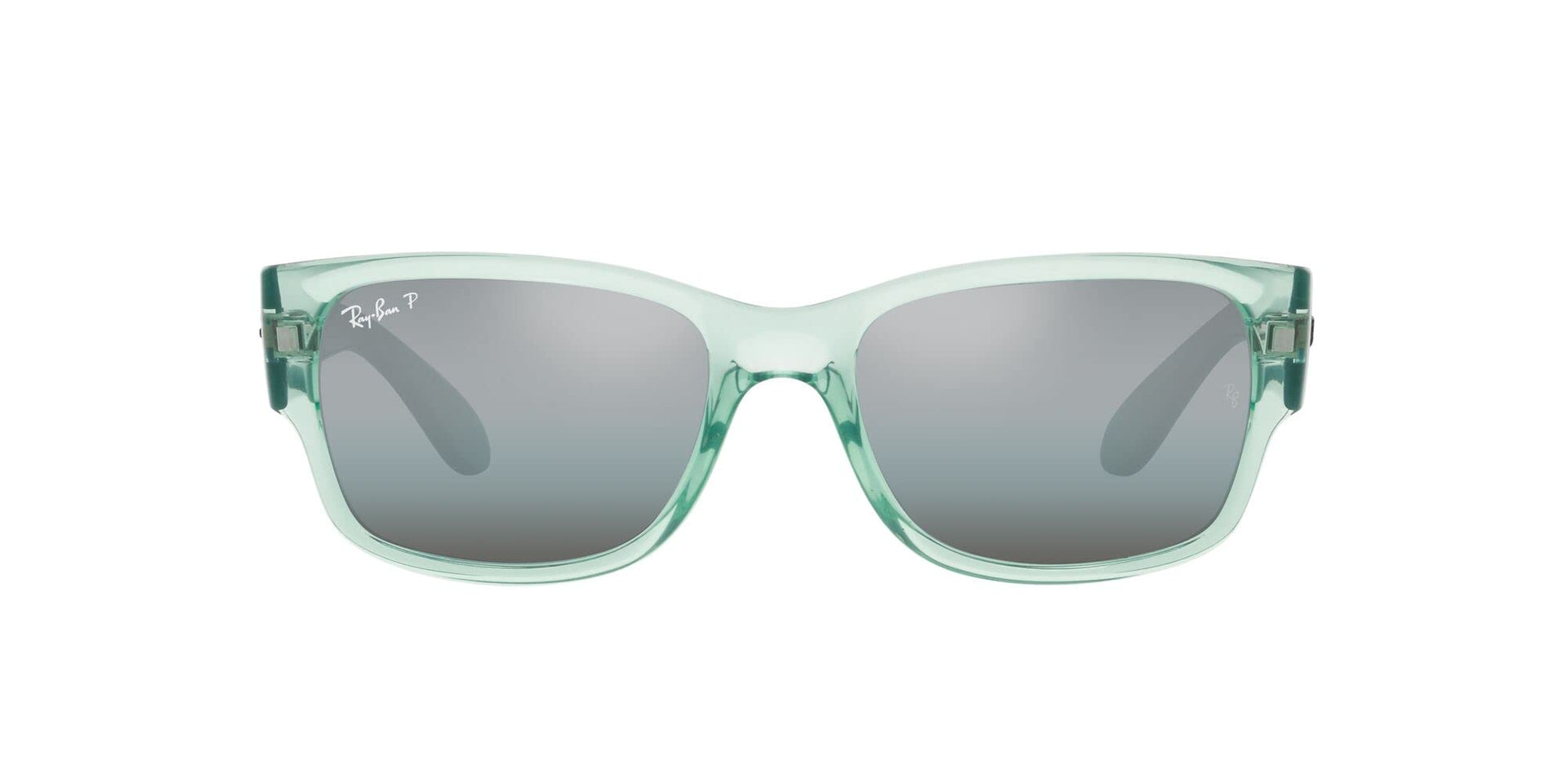 Ray-Ban RB4388 Sunglasses - Transparent Green/Blue Polarized / 58 mm - 8056597719377