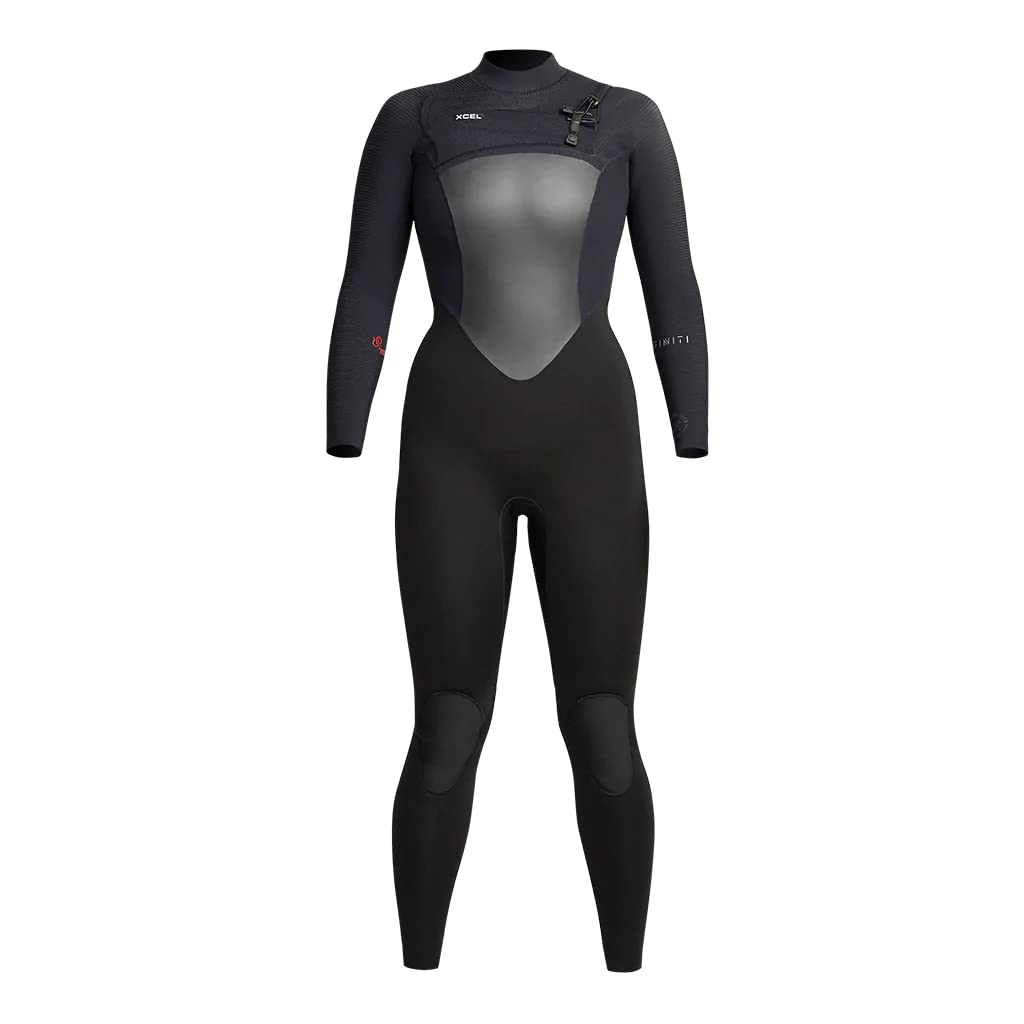 XCEL Womens Infiniti 4/3mm Fullsuit - XCEL Womens Infiniti 4/3mm Fullsuit (Black '21, 4) / 4