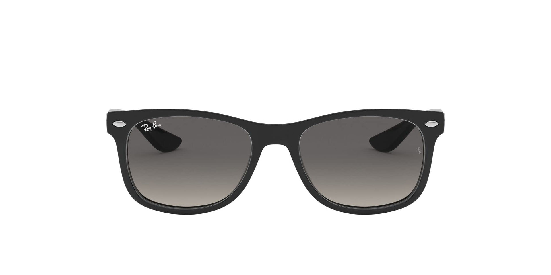 Ray-Ban Junior New Wayfarer RJ9052S Sunglasses - Black/Light Grey Gradient Dark Grey / 47 mm - 8053672977523