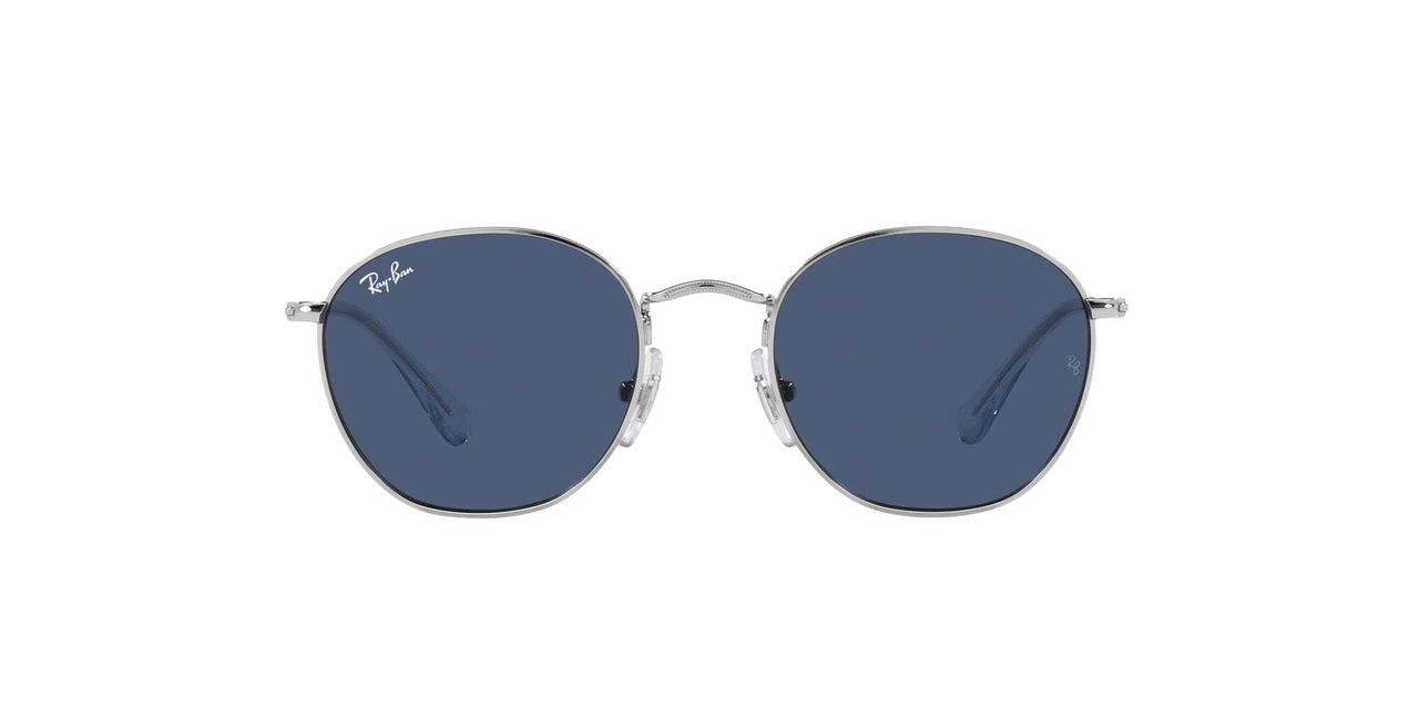 Ray-Ban Junior Rob RJ9572S Sunglasses - Silver/Dark Blue / 48 mm - 8056597843256