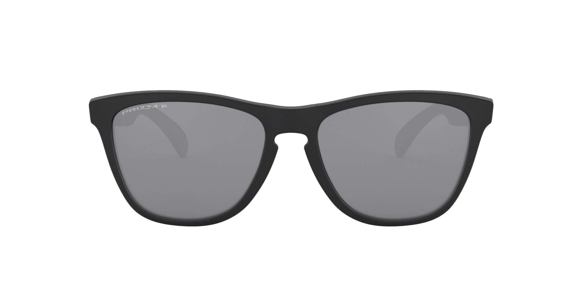 Oakley Frogskins Sunglasses - Matte Black/Prizm Black Polarized / 55 mm - X0027Q3XI7
