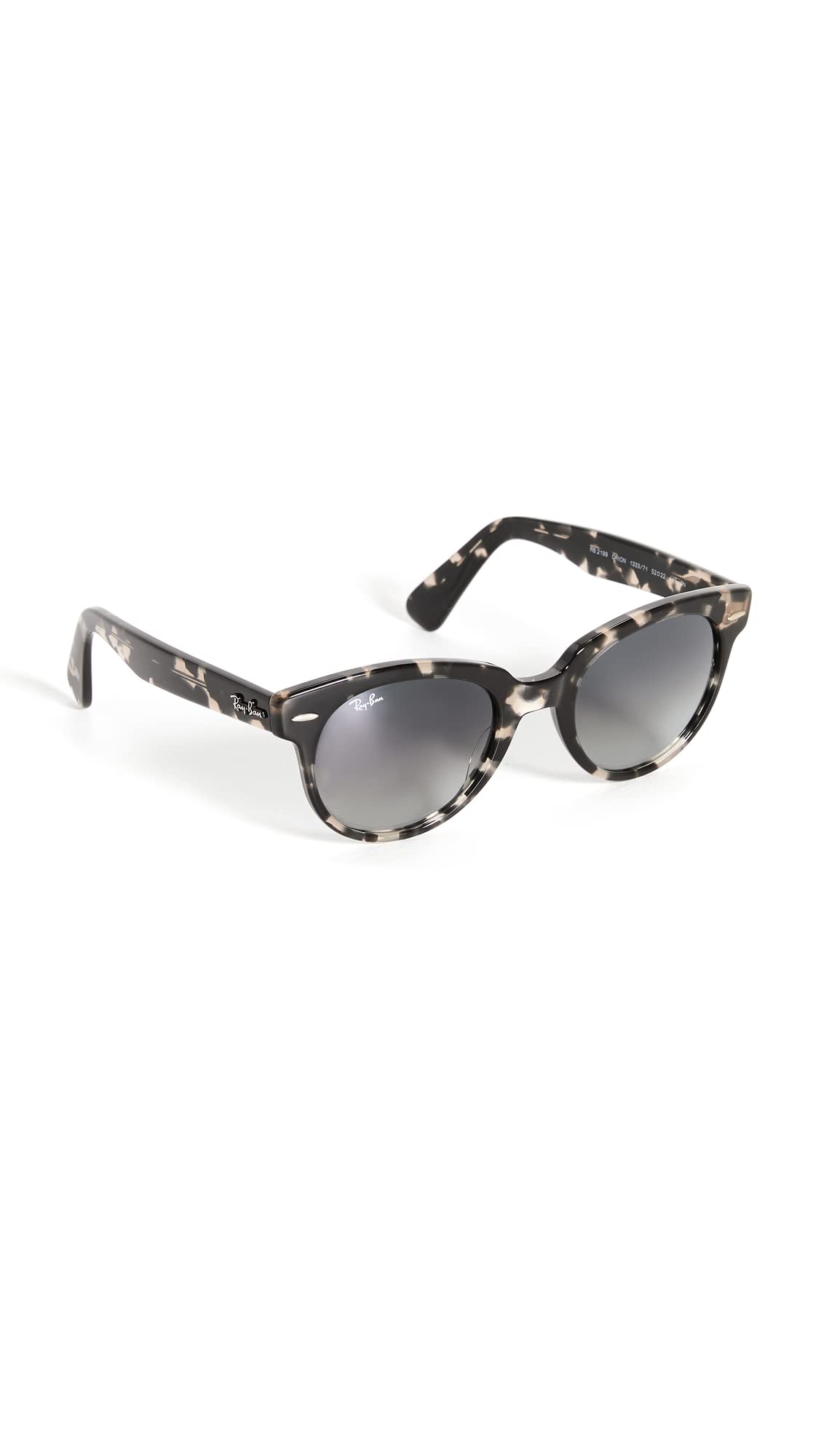 Ray-Ban Orion RB2199 Sunglasses - Grey Havana/Grey Gradient Dark Grey / 52 mm - 8056597461610