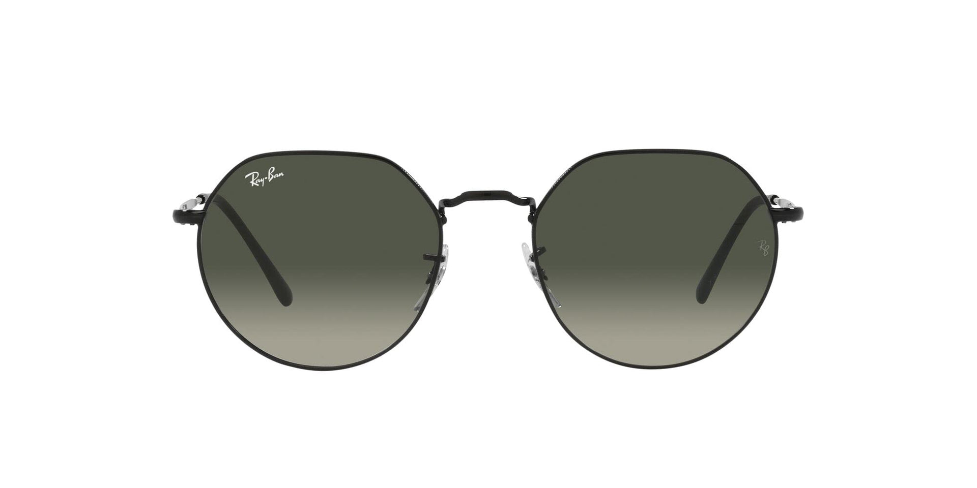 Ray-Ban Jack RB3565 Sunglasses - Black/Grey Gradient / 51 mm - 8056597784030