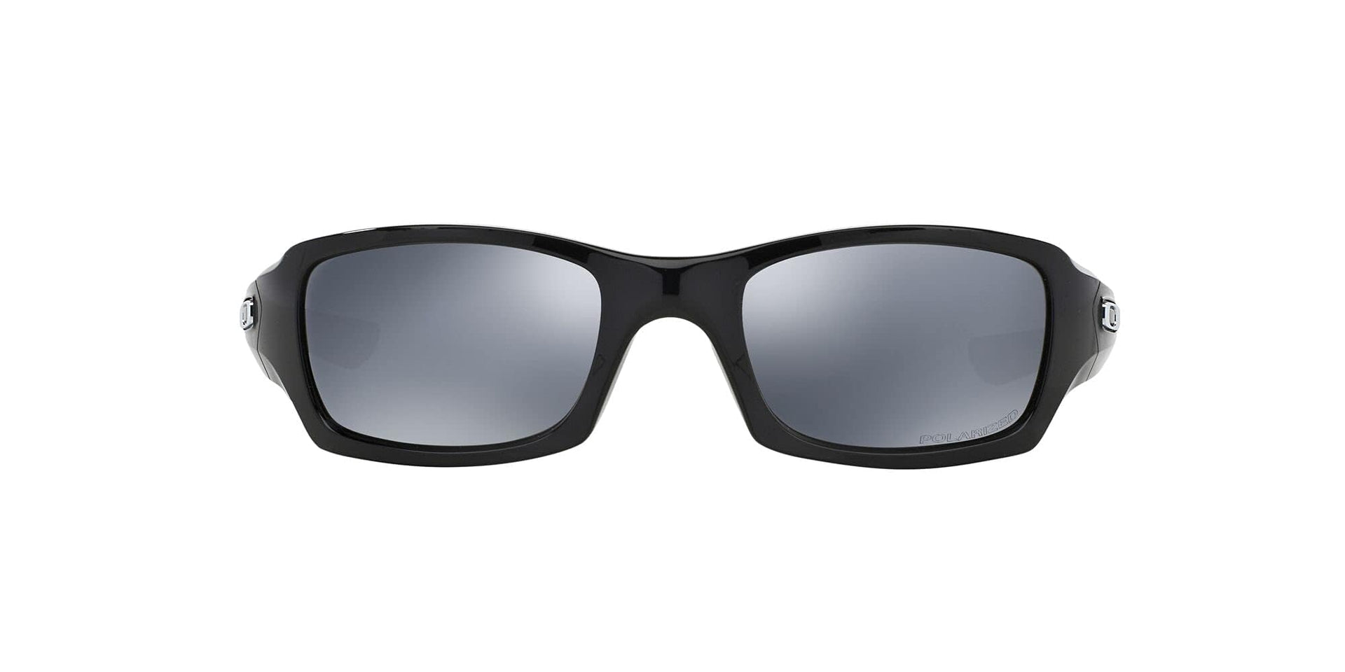 Oakley Fives Squared Sunglasses - Polished Black/Black Iridium Polarized / 54 - 700285787107