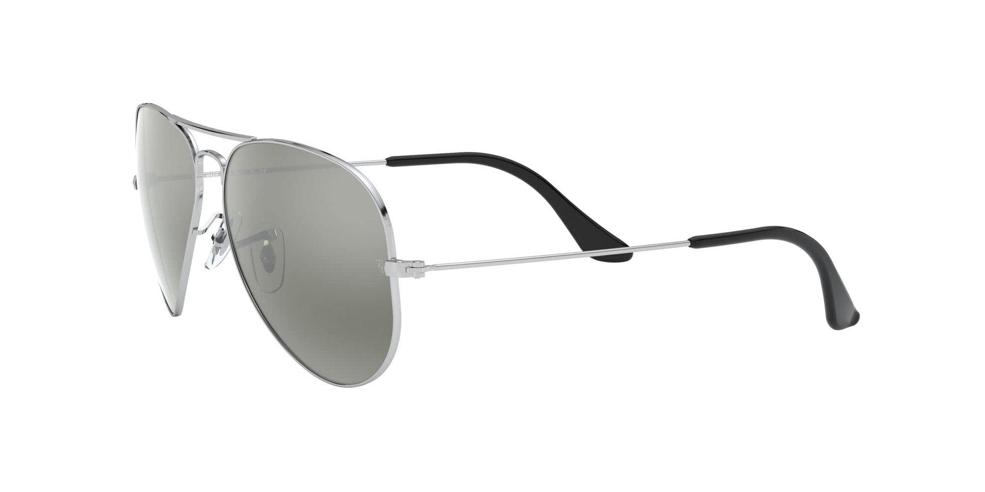 Ray-Ban Aviator RB3025 Sunglasses Batch 2 - Silver/Grey Mirrored / 62 mm - X001DINH4Z - Additional Image 3