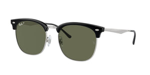 Black on Silver/Dark Green Polarized