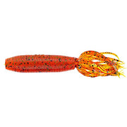 PUMPKIN W/ BLACK GREEN FLAKE 10 / 4'' FAT IKA