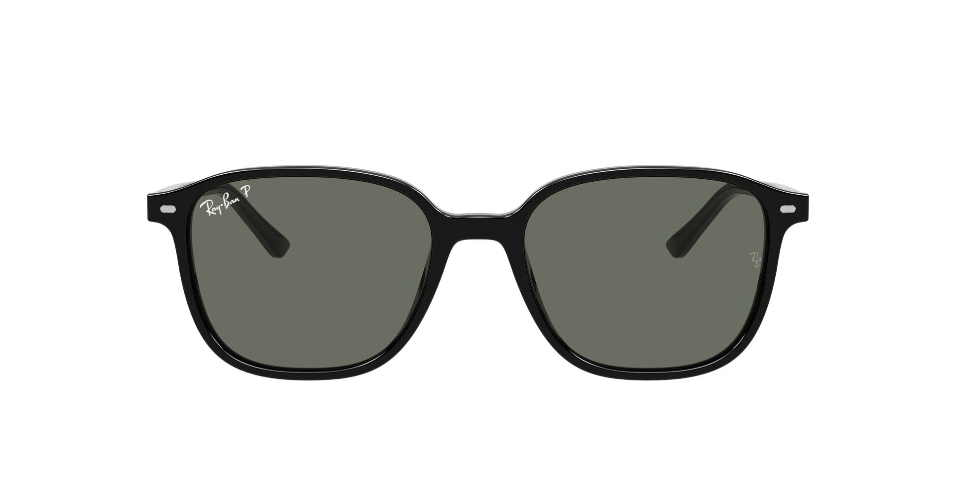 Ray-Ban Leonard RB2193 Sunglasses - Black/G-15 Green Polarized / 53 mm - 8056597318020