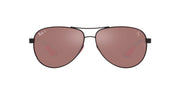 Ray-Ban Scuderia Ferrari Collection Aviator RB8331M Sunglasses - Matte Black/Purple Mirrored Silver Polarized / 61 mm - 8056597853590