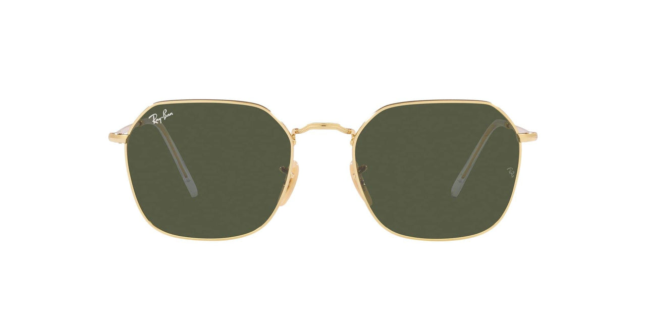 Ray-Ban Jim RB3694 Sunglasses - Gold/Green / 53 mm - 8056597721257
