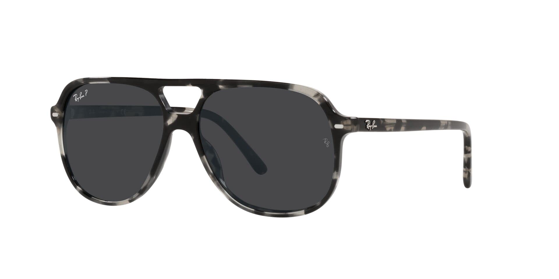 Ray-Ban Bill RB2198 Sunglasses - Grey Havana/Polarized Black / 56 mm - 8056597559539 - Additional Image 1