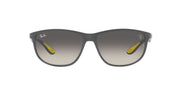 Ray-Ban RB4394M Sunglasses - Matte Green/Grey Gradient / 61 mm - 8056597762007