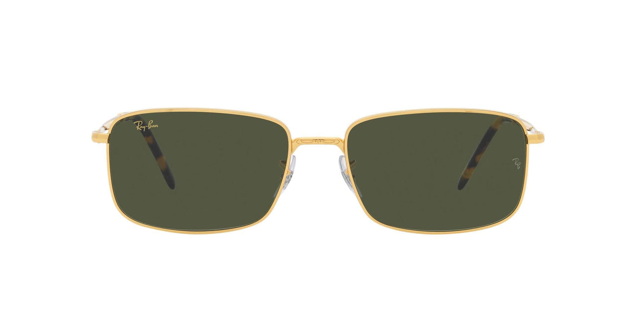 Ray-Ban RB3717 Sunglasses - Legend Gold/Green / 60 mm - 8056597835725