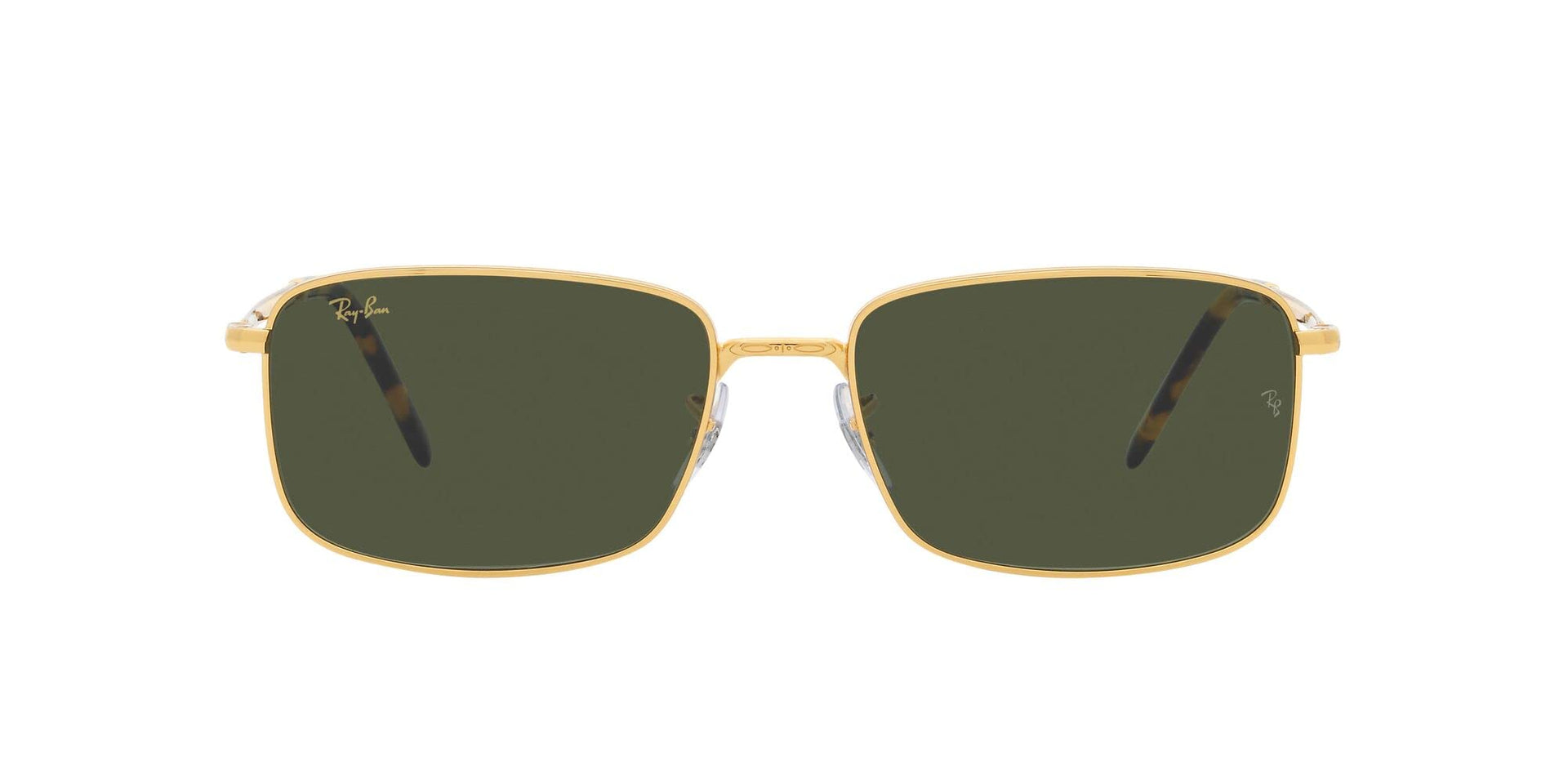Ray-Ban RB3717 Sunglasses - Legend Gold/Green / 60 mm - 8056597835725