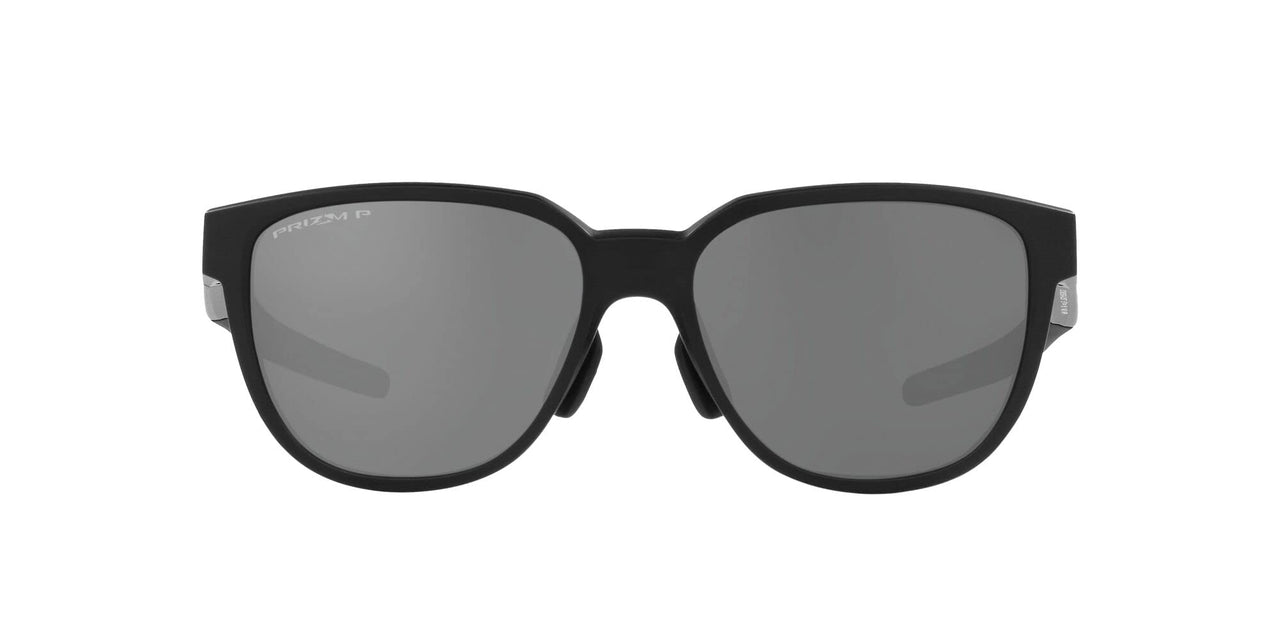 Oakley Actuator Low Bridge Fit Sunglasses - Matte Black/Prizm Black Polarized / 57 mm - 888392605146