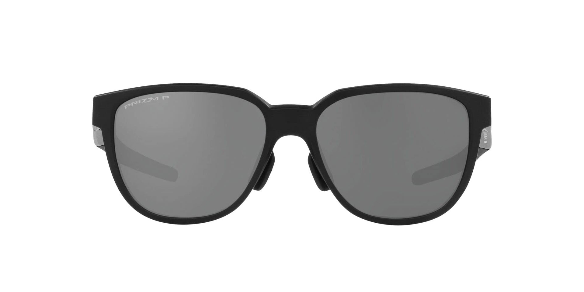 Oakley Actuator Low Bridge Fit Sunglasses - Matte Black/Prizm Black Polarized / 57 mm - 888392605146