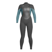 XCEL Womens Axis X 4/3mm Fullsuit - Graphite/Tinfoilfoil Flower / 8