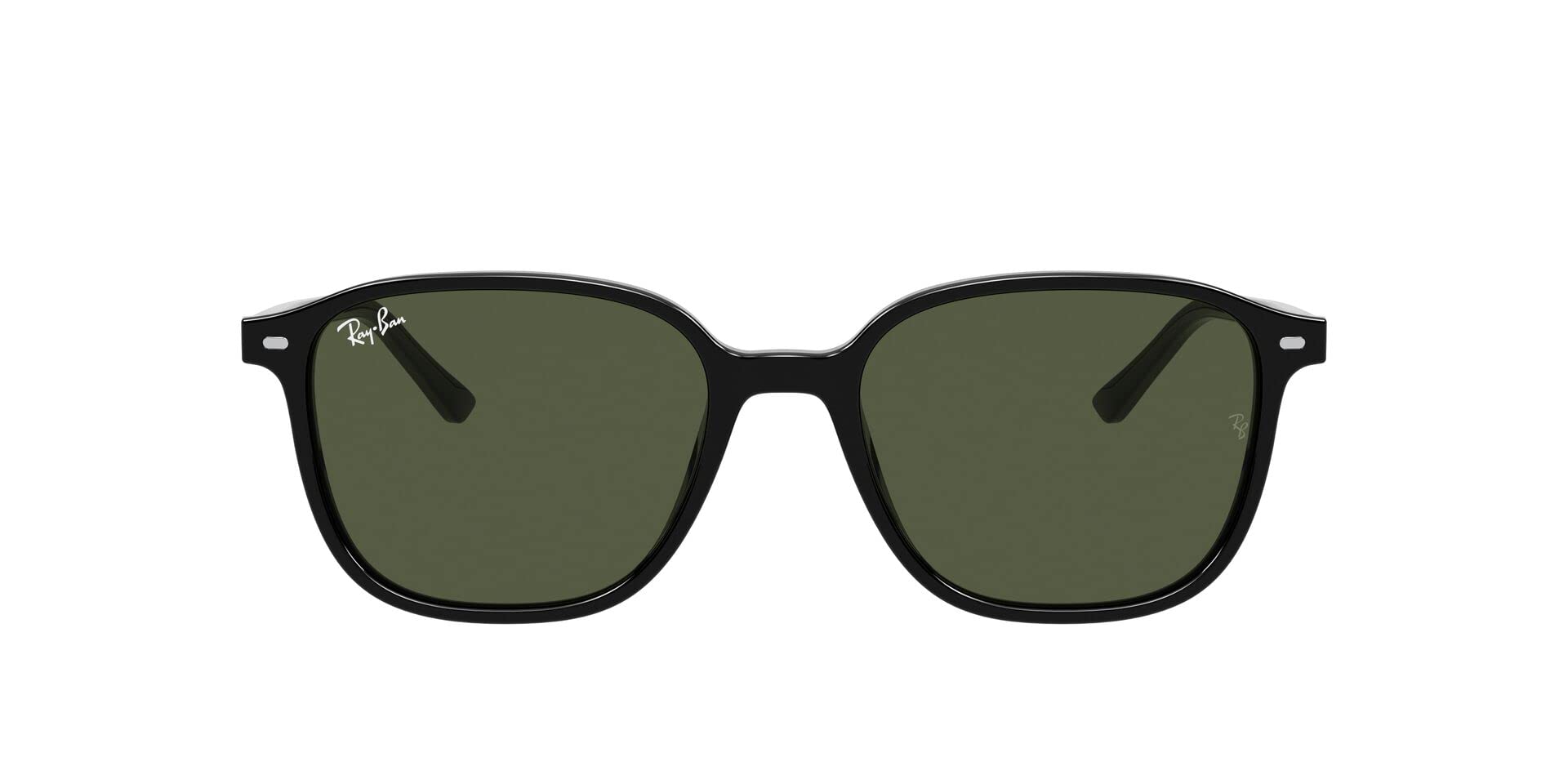 Ray-Ban Leonard RB2193 Sunglasses - Black/G-15 Green / 53 mm - 8056597317887