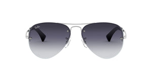 Silver/Light Grey Gradient Dark Blue