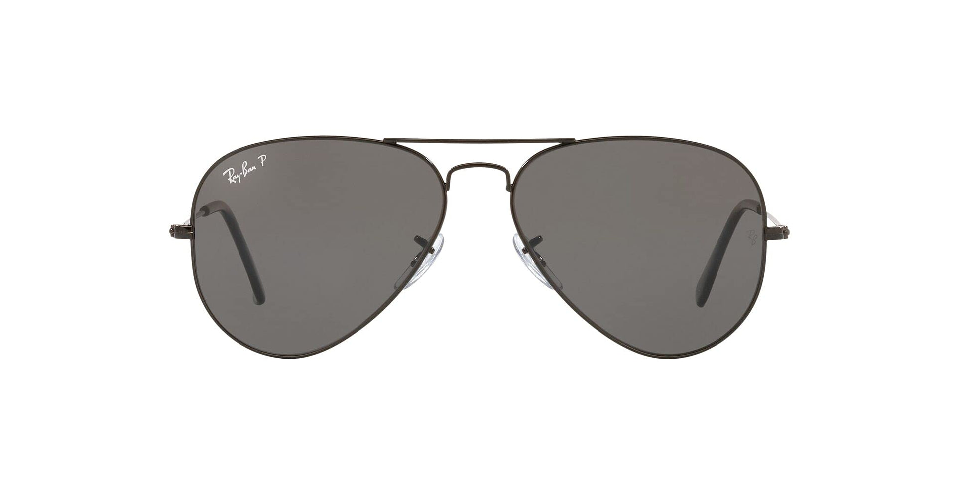 Ray-Ban Aviator RB3025 Sunglasses Batch 3 - Black/Polarized Black / 58 mm - X002U978IH