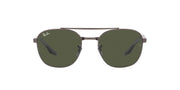 Ray-Ban RB3688 Sunglasses - Gunmetal/Green / 55 mm - 8056597626064