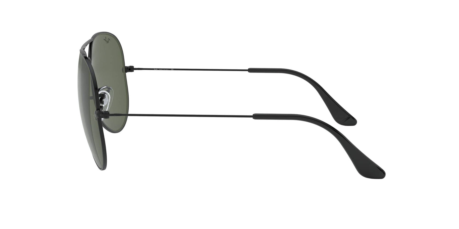 Ray-Ban Aviator Large Metal II RB3026 Sunglasses - Black/G-15 Green / 62 mm - 805289628217 - Additional Image 3