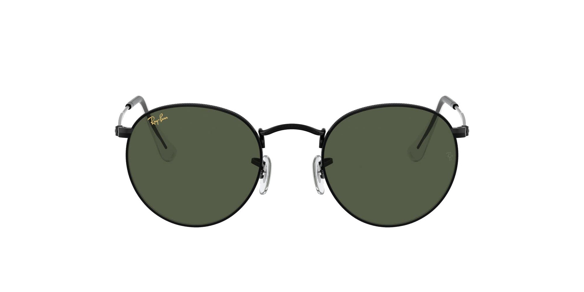 Ray-Ban Metal Glasses RB3447 Sunglasses - Black/G-15 Green / 50 mm - 8056597365185