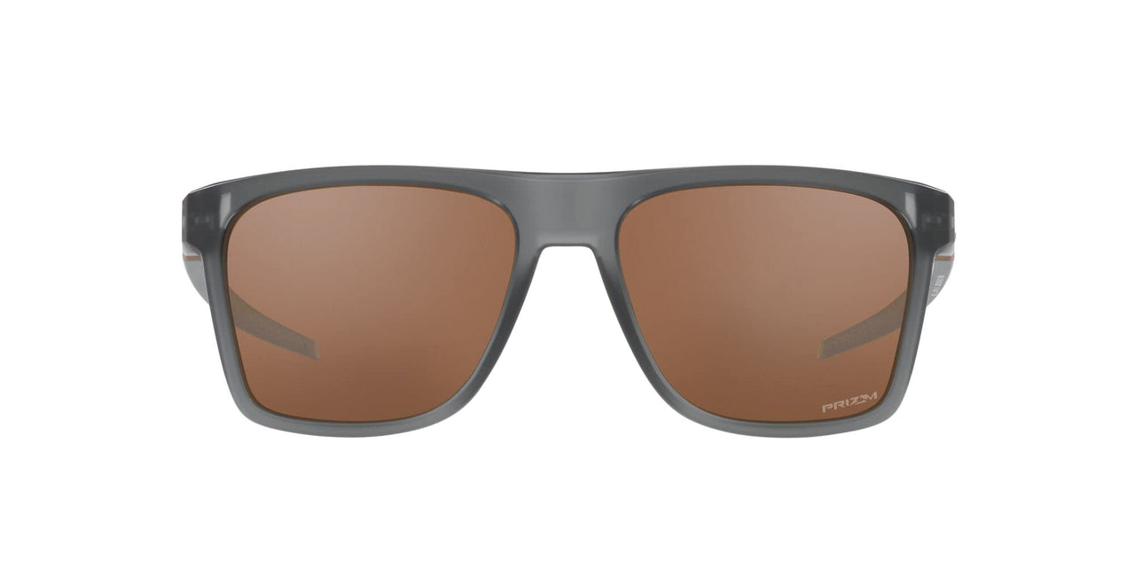 Oakley Leffingwell Sunglasses - Matte Grey Smoke/Prizm Tungsten / 57 - 888392581181