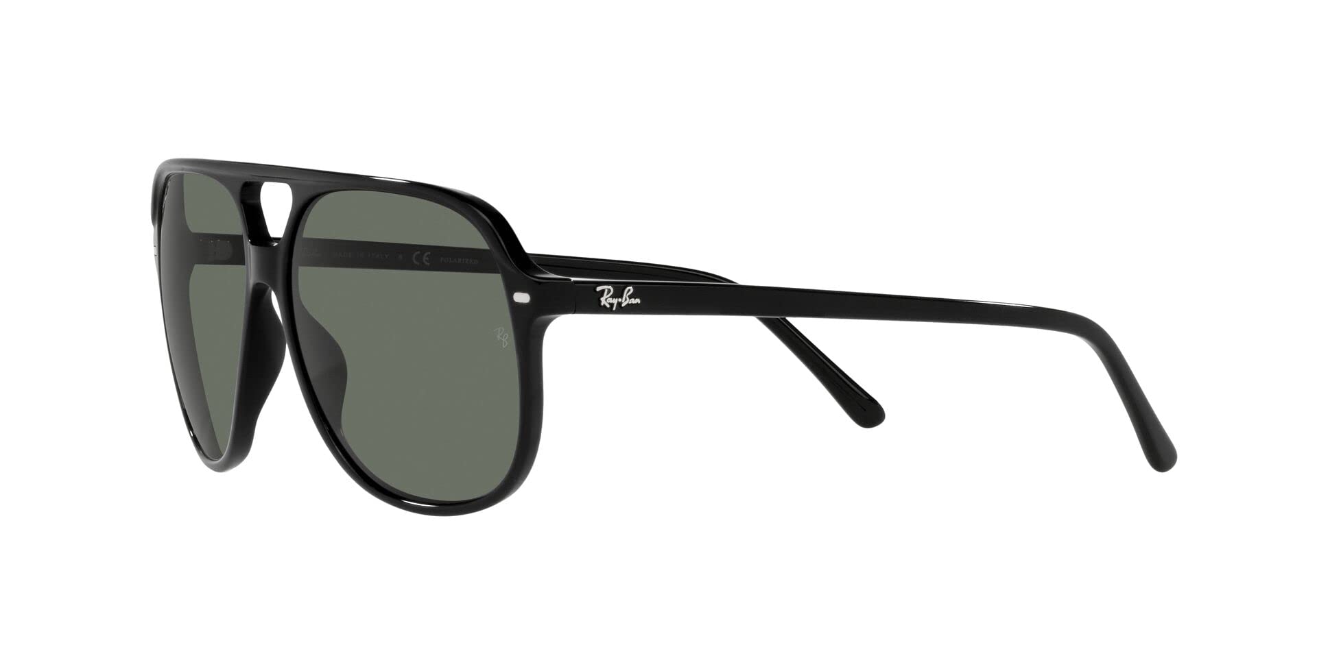 Ray-Ban Bill RB2198 Sunglasses - Black/Polarized Green / 60 mm - 8056597529723 - Additional Image 2