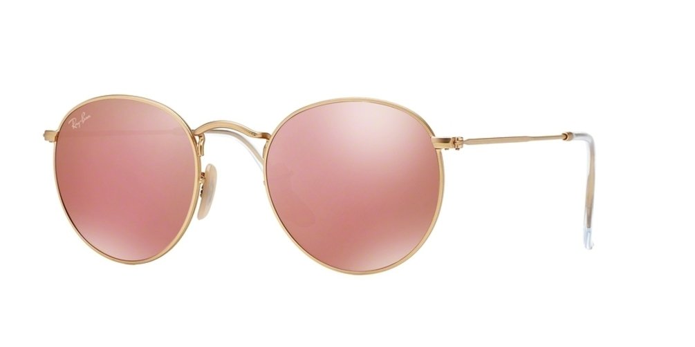 Ray-Ban Metal Glasses RB3447 Sunglasses - Pink / 53 mm - 8053672666953