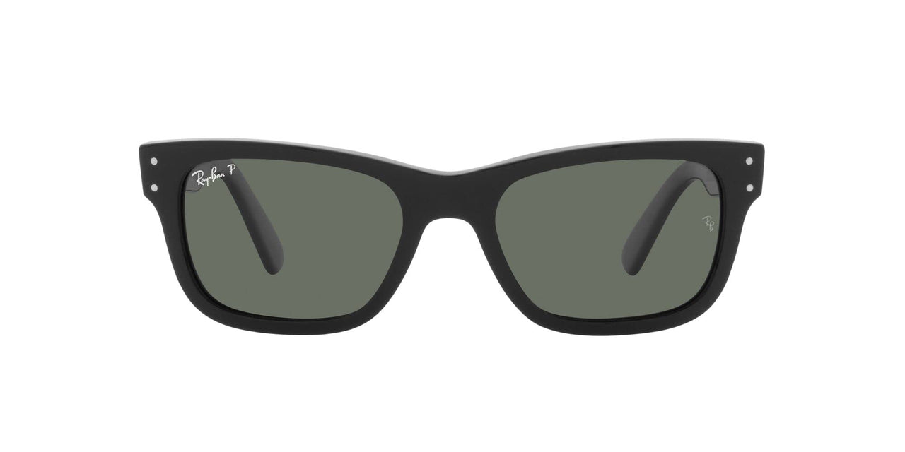 Ray-Ban Mr Burbank RB2283 Sunglasses - Black/Polarized Green / 55 mm - 8056597556460