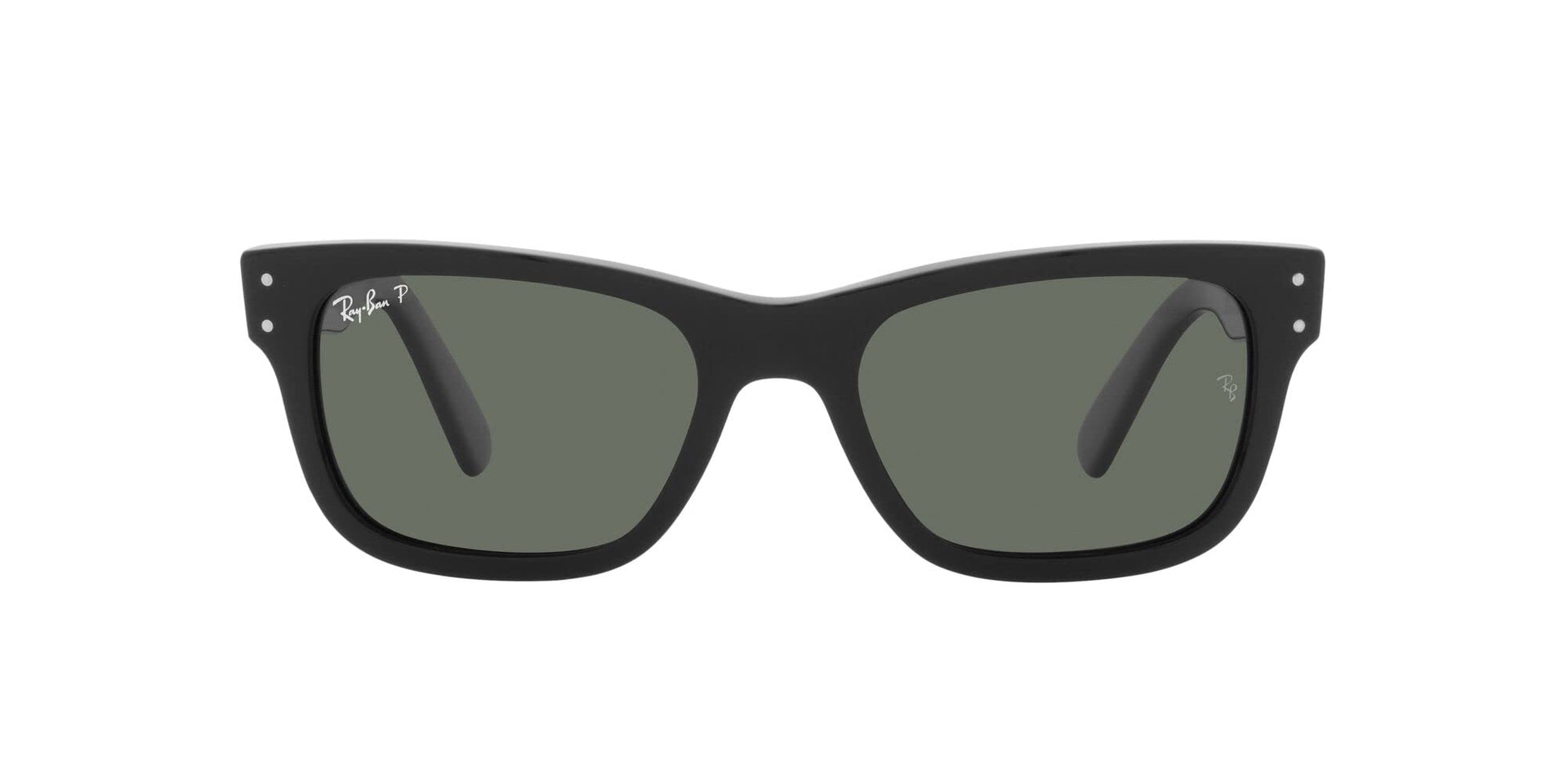 Ray-Ban Mr Burbank RB2283 Sunglasses - Black/Polarized Green / 55 mm - 8056597556460