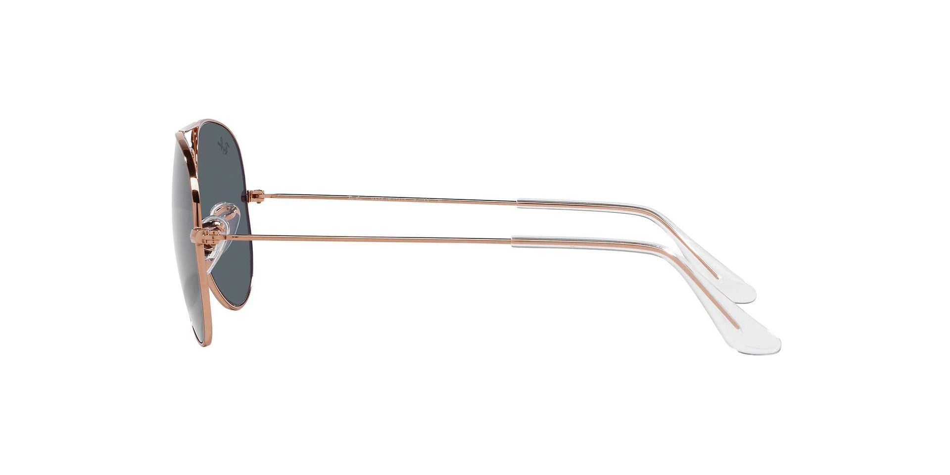 Ray-Ban Aviator RB3025 Sunglasses Batch 2 - Rose Gold/Blue / 58 mm - 8056597855921 - Additional Image 3