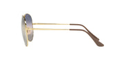Ray-Ban Aviator Metal II RB3689 Sunglasses - Gold/Pink Gradient Blue / 62 mm - X0031BPBRD - Additional Image 3