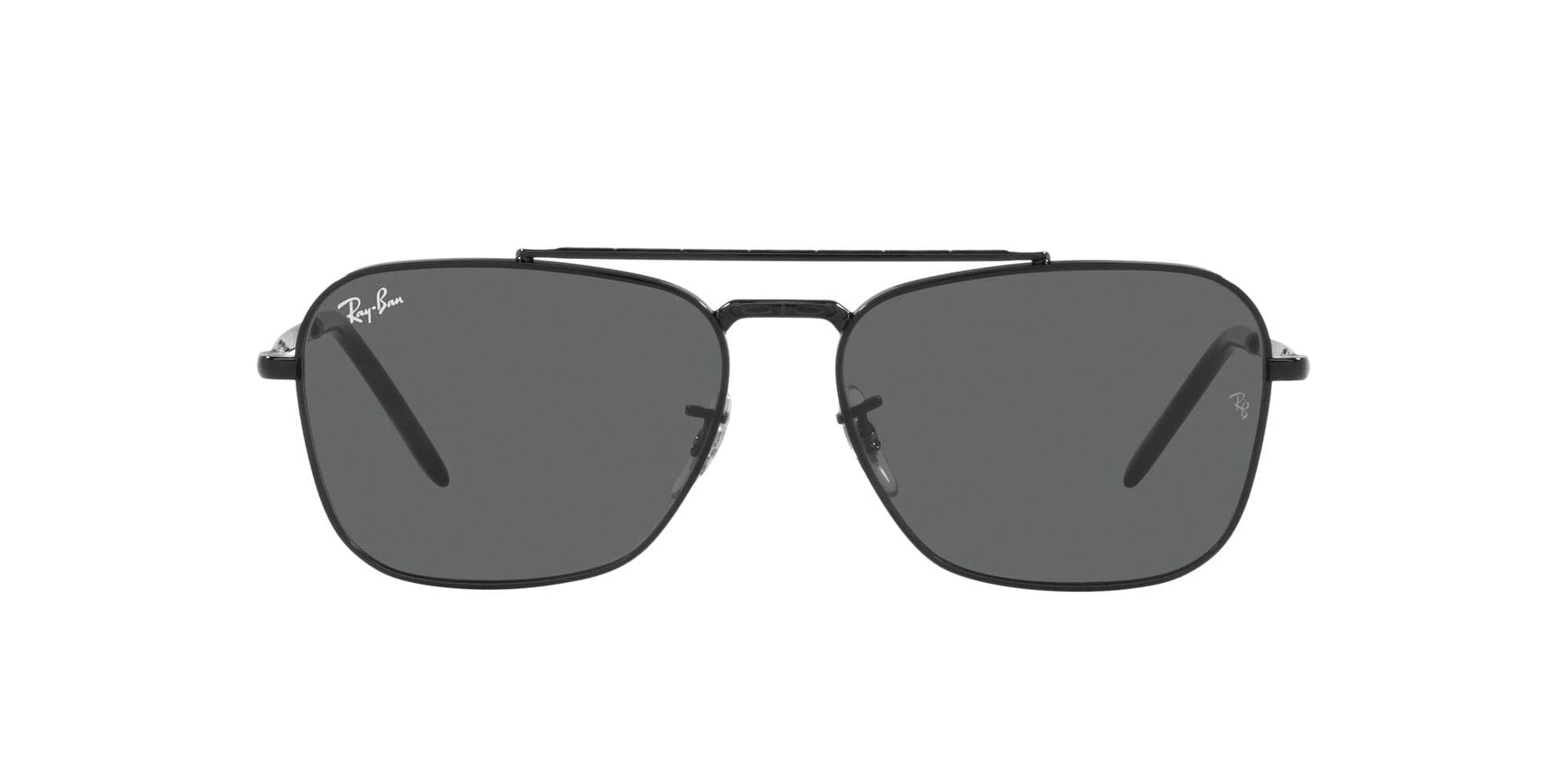 Ray-Ban New Caravan RB3636 Sunglasses - Black/Dark Grey / 58 mm - 8056597641630