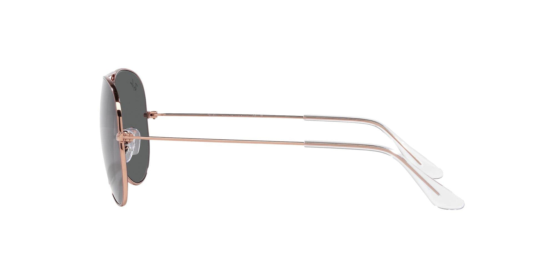 Ray-Ban Aviator RB3025 Sunglasses Batch 2 - Rose Gold/Dark Grey / 55 mm - 8056597855860 - Additional Image 4