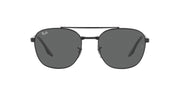 Ray-Ban RB3688 Sunglasses - Black/Dark Grey / 55 mm - 8056597628020