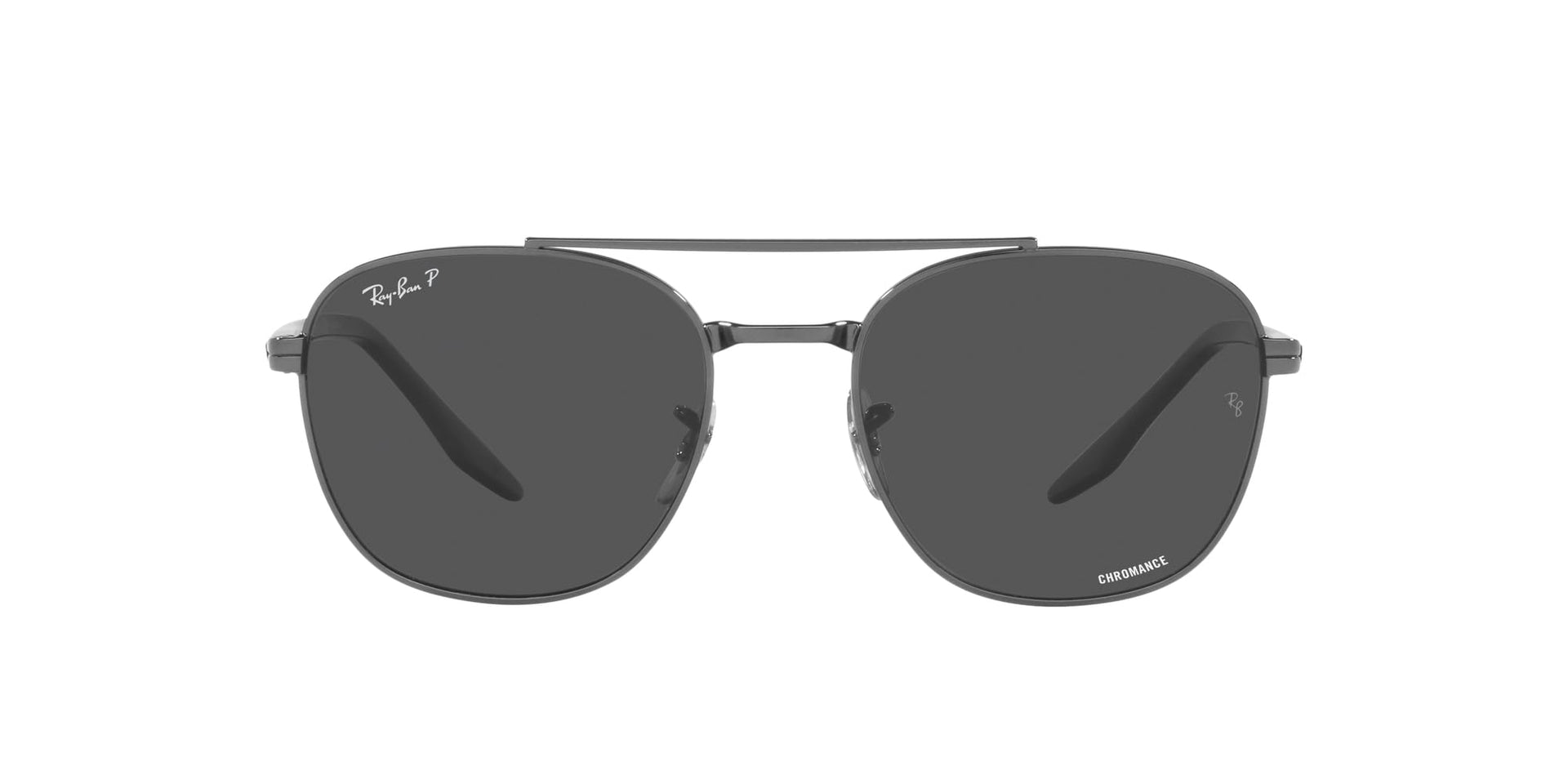 Ray-Ban RB3688 Sunglasses - Gunmetal/Dark Grey Polarized / 58 mm - 8056597950664