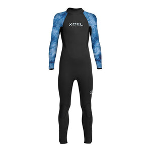 Black/Blue Tie Dye