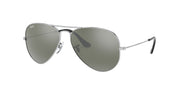 Ray-Ban Aviator RB3025 Sunglasses - Silver/Grey Mirrored / 62 mm - 805289090243 - Additional Image 2