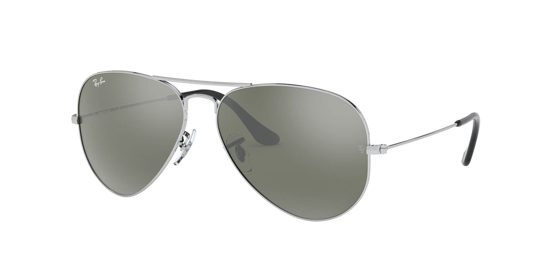 Ray-Ban Aviator RB3025 Sunglasses - Silver/Grey Mirrored / 62 mm - 805289090243 - Additional Image 2